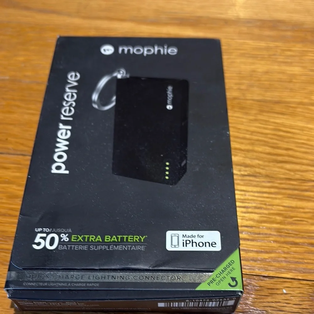 Mophie Power Reserve Black Battery Pack